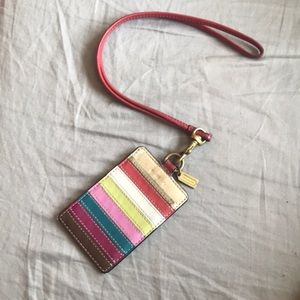 Coach ID Holder & Keychain
